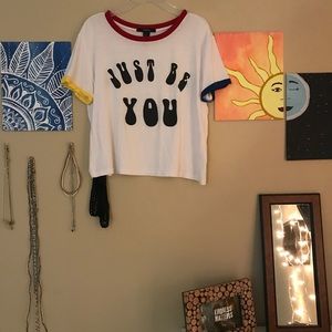 Just Be You Crop Tee 💛